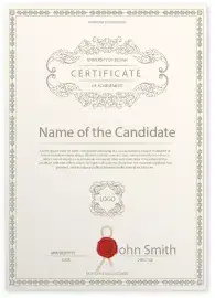certificat